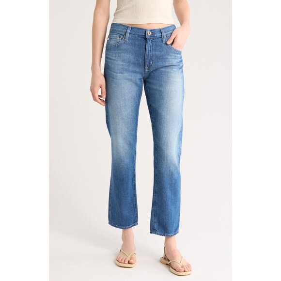 NWT Adriano Goldschmied AG Ex-Boyfriend Slim in Serenity Jeans 25 - Picture 9 of 10